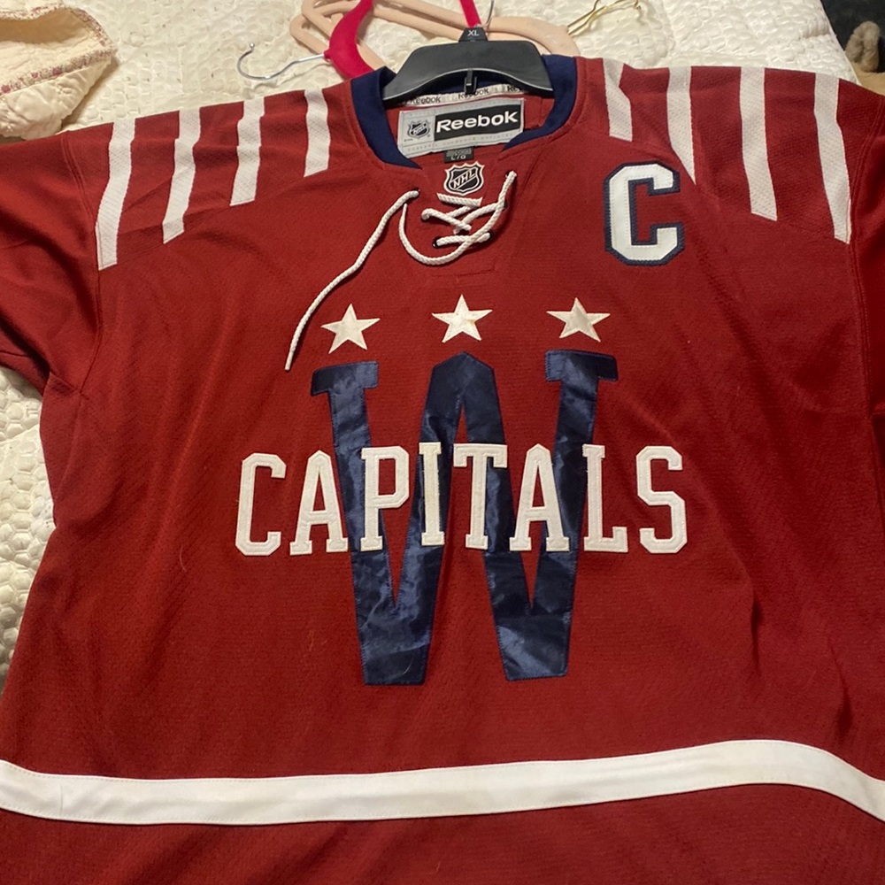 Capitals ovechkin Reebok jersey